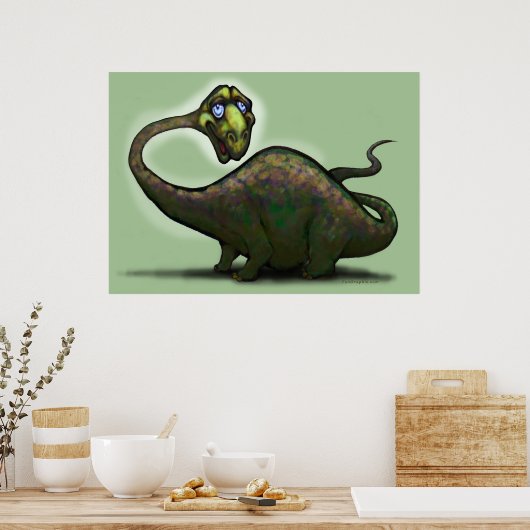 Apatosaurus Poster (Keuken)