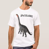 Apatosaurus-Shirt T-shirt (Voorkant)
