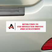 APB-Bumpersticker Bumpersticker (Op auto)