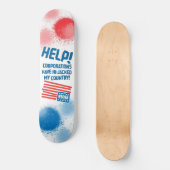 APDECK_CAMERON_Art_StrikeHelp Persoonlijk Skateboard (Voorkant)