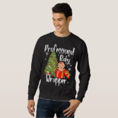 APDL Professional Baby Wrapper Funny Kerstmis NIC Trui (Voorkant volledig)