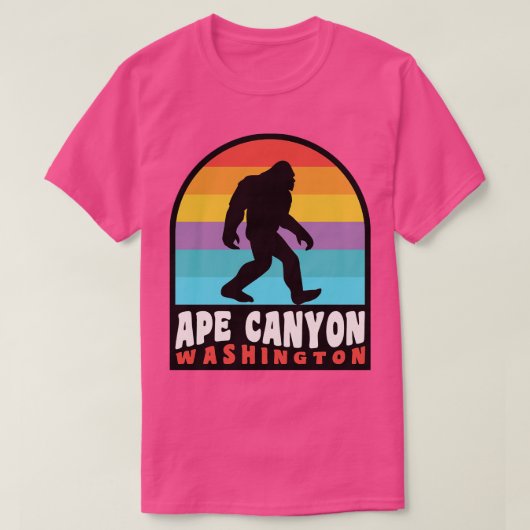 Ape Canyon Washington Mount St Helens T-shirt (Design voorkant)