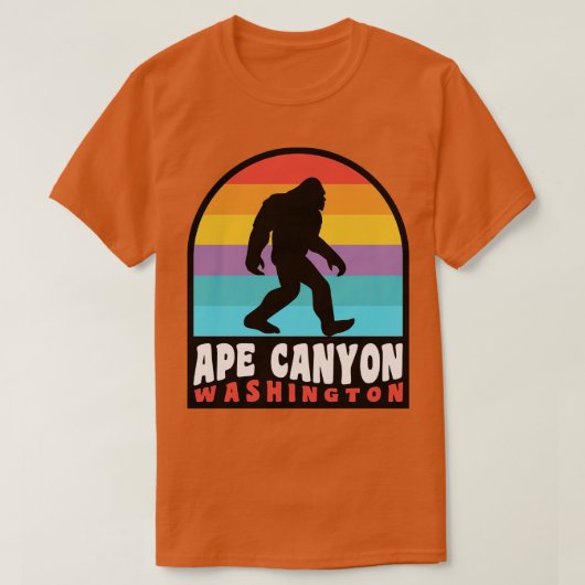 Ape Canyon Washington Mount St Helens T-shirt (Design voorkant)