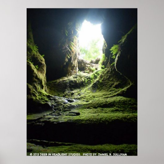 Ape Caves WA Poster (Voorkant)