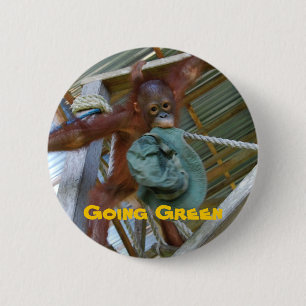 Ape for Green Ronde Button 5,7 Cm