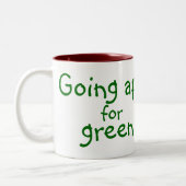 Ape for Green Tweekleurige Koffiemok (Links)