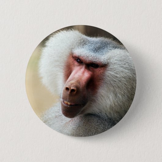 Ape gezegde howdy ronde button 5,7 cm (Voorkant)