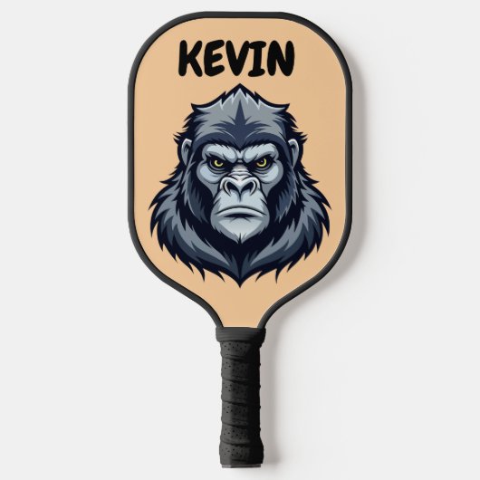 APE GORILLA CUSTOM FUNNY Pickleball Paddle (Voorkant)