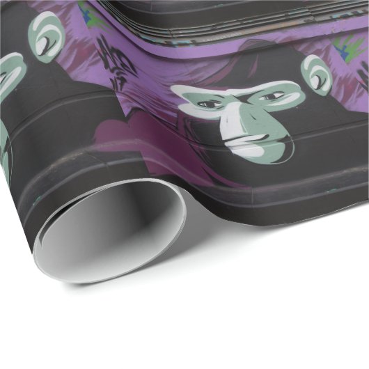 Ape Graffiti Cadeaupapier (Rol Hoek)