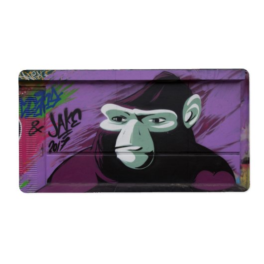 Ape Graffiti Etiket (Voorkant)