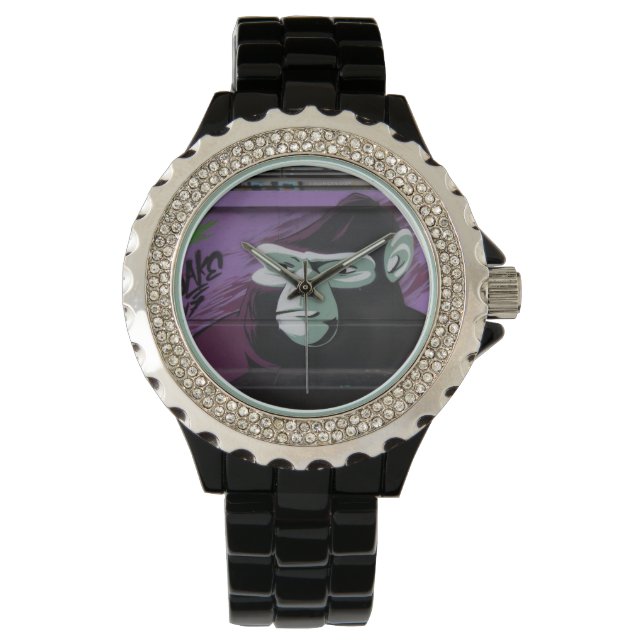 Ape Graffiti Horloge (Voorkant)