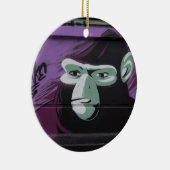 Ape Graffiti Keramisch Ornament (Rechts)