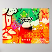 Ape Graffiti Poster (Voorkant)
