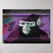 Ape Graffiti Poster (Voorkant)