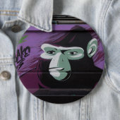 Ape Graffiti Ronde Button 6,0 Cm (In situ)
