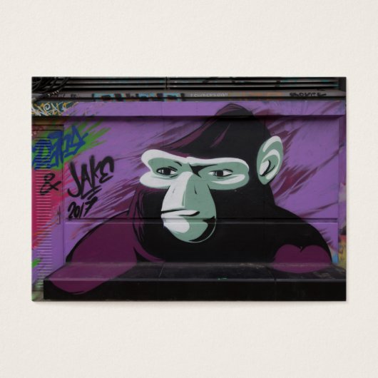 Ape Graffiti Visitekaartjes (Voorkant)