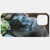 Ape hood ~ Japanse Gorilla Eating Case-Mate iPhone Case (Achterkant (horizontaal))