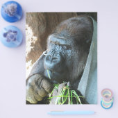 Ape hood ~ Japanse Gorilla Eating Flyer (Enkel)