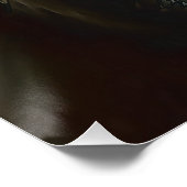 Ape Mountain Gorilla Fun Face Black Perfect Poster (Hoek)