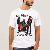 Ape muziek 92019 t-shirt (Voorkant)