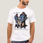 Ape muziek 92020 t-shirt (Voorkant)