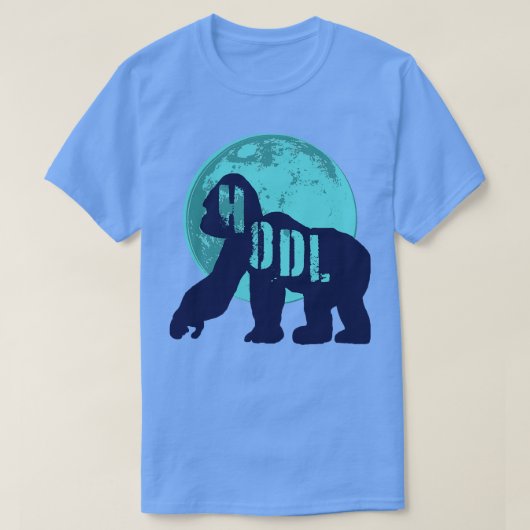 Ape Nation HODLE Moon T-shirt (Design voorkant)