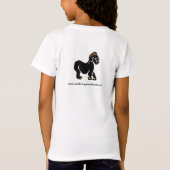 Ape - Red GORILLA's - Afrikaanse bedreigde wilde d T-shirt (Achterkant)
