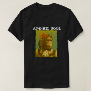 Ape-ril Fool April mannen T-shirt voor dwaas