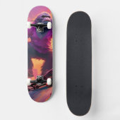Ape skateboarding persoonlijk skateboard (Voorkant)