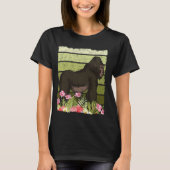 Ape Tropical Monkey Lover Gorilla Lover Retro Gori T-shirt (Voorkant)