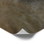 Ape zorgt voor elkaar poster (Hoek)