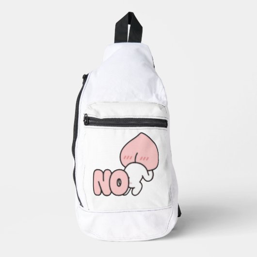 Apeach cacaovrienden nr sling bag (Voorkant)