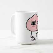 Apeach met ijskoffie koffiemok (Voorkant links)