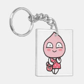 Apeach Sleutelhanger (Voorkant Links)
