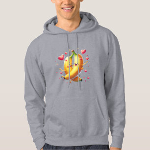 Apeeling Liefde: Vier Valentijnsdag Hoodie