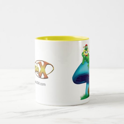 Apeiron - Hookah Java Tweekleurige Koffiemok (Center)