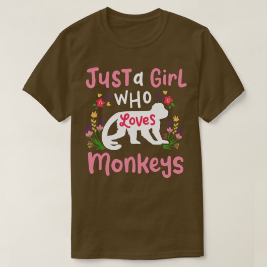 Apen Apenliefhebber 2 T-shirt (Design voorkant)