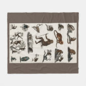  apen Apes Gorilla Kinder Gifts Fleece Deken (Voorkant (Horizontaal))