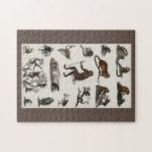  apen Apes Gorilla Kinder Gifts Legpuzzel (Horizontaal)