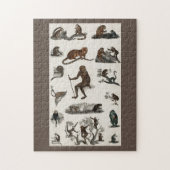  apen Apes Gorilla Kinder Gifts Legpuzzel (Verticaal)