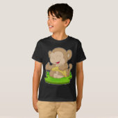 Apen Banaan Fruit T-shirt (Voorkant volledig)