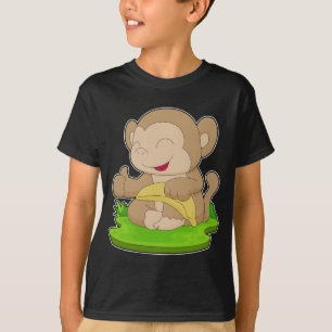 Apen Banaan Fruit T-shirt