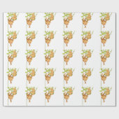 apen cadeaupapier (Vlak)