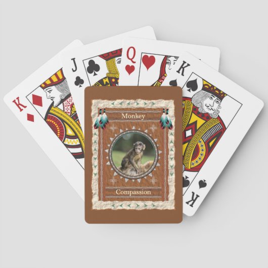 Apen Compassie Energie Pokerkaarten (Achterkant)