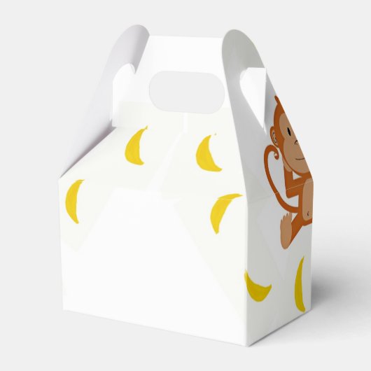 Apen en bananen bedankdoosjes (Achterkant)