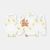Apen en bananen bedankdoosjes (Uitgevouwen)