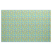 apen en bananen stof (Fat Quarter)