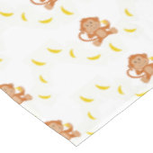 Apen en bananen tafelkleed (Gekanteld)