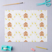 Apen en bananen tissuepapier (Craft)