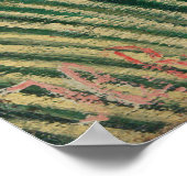 apen en papegaai in het Maagdenbos Poster (Hoek)